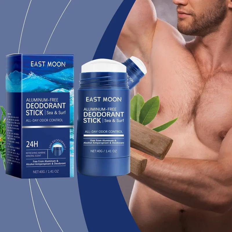 Desodorante en barra Natural, fragancia, protección para axilas, limpieza corporal, piel seca, cuidado de la salud, antiolor, deportes para hombres