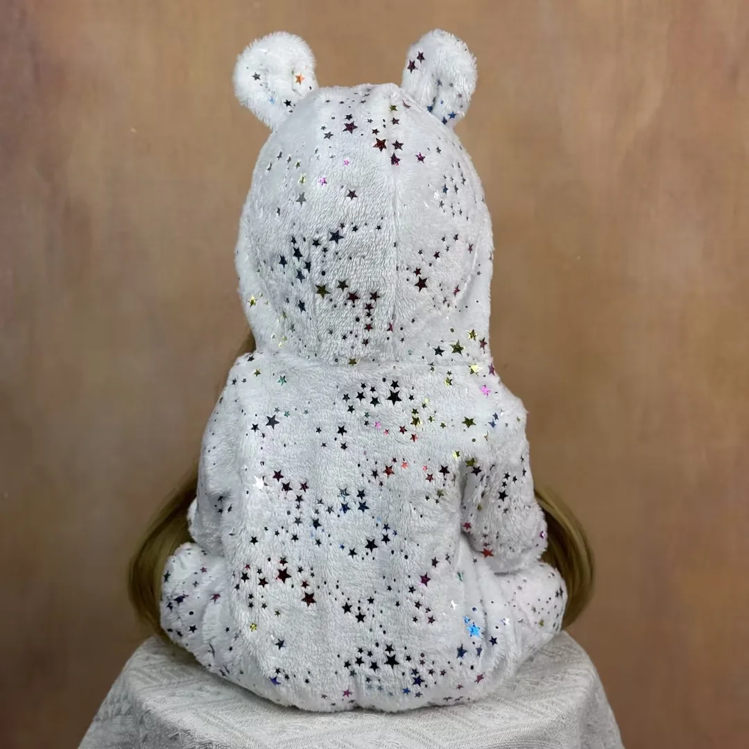 BZDOLL 55CM 22인치 긴 머리 공주 유아 리본 베이비돌 풀 비닐 바디 화이트 점프수트 목욕 장난감 드레스업 생일 선물