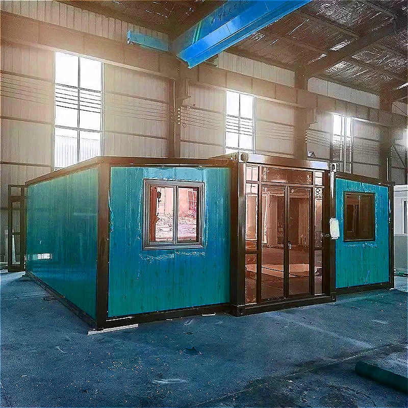 Prefabricated Container House Easy Moving 20ft 40 Ft Room Folding House Australia Kitchen Tiny Home Expandable Container House