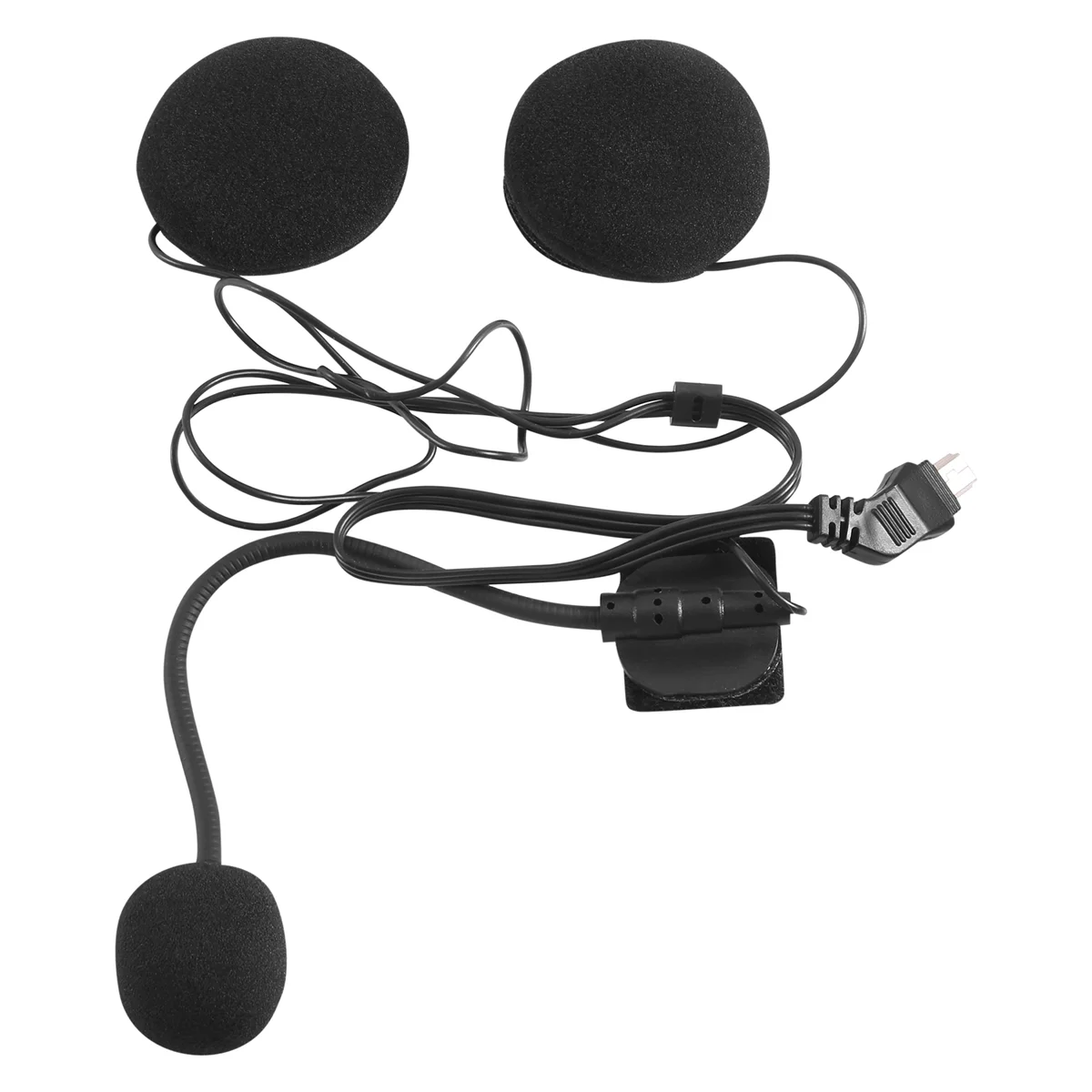 Motorcycle Helmet Bluetooth Headset Microphone Speaker Headset Accessories for Half-Helmet