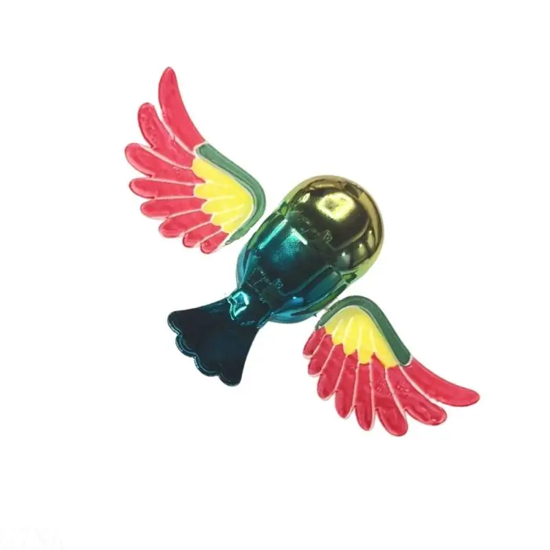 G7NA Automatisch flatternder Vogel-Fahrzeugornament, windaktiviertes Bewegungsdesign, dekoratives Zubehör für den Außenbereich – Detail 10