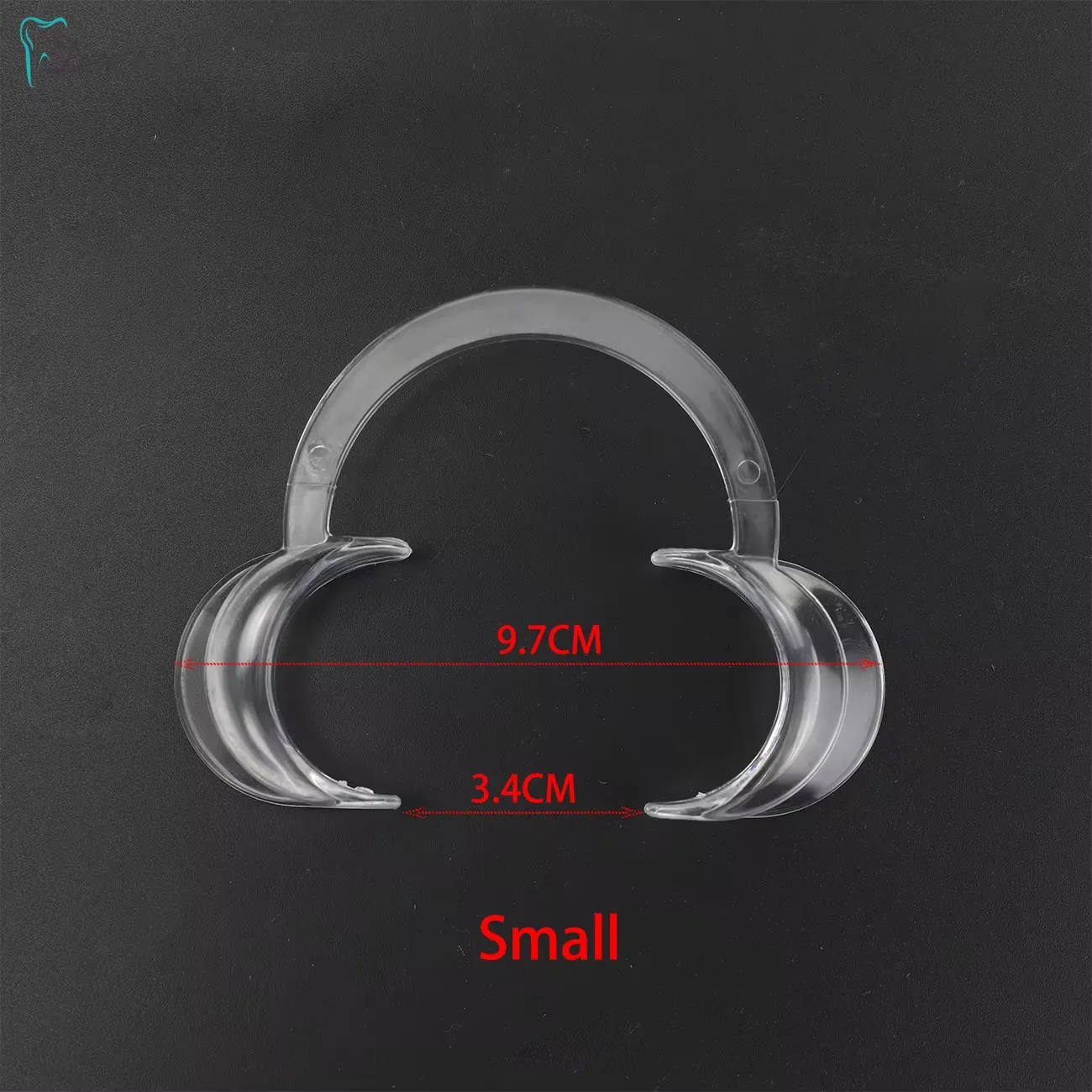 3pcs C-shape Cheek Retractor Lip Mouth Opener Transparent Dental Orthodontic Tool For Tooth Whitening Intraoral