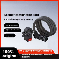Original Code Lock Kicksooter Password Lock | High Security Anti-theft Lock for Ninebot MAX G30 ES2 E22 E25 F2 GT2 P100S/ZT3 Pro