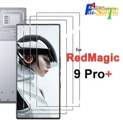 For ZTE nubia Red Magic 9 Pro Plus Tempered Glass Screen Protector Crystal Mica 9H Protective HD Clear Transparent Anti Scratch