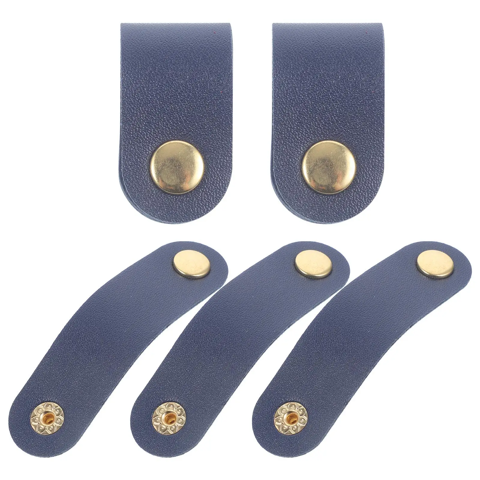 

5 Pcs Artificial Cable Straps for Headphone Organizer Wire Wrap Management Reusable Faux Cord Fixing Straps