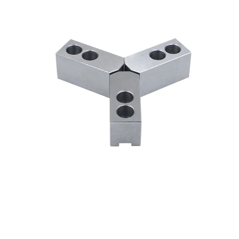 3 Jaw Soft Jaws Hydraulic Chuck 6/8/10/12 Inch Extended Thickened Tall Lathe Oil Pressure Chuck Clamp Machine Accessories