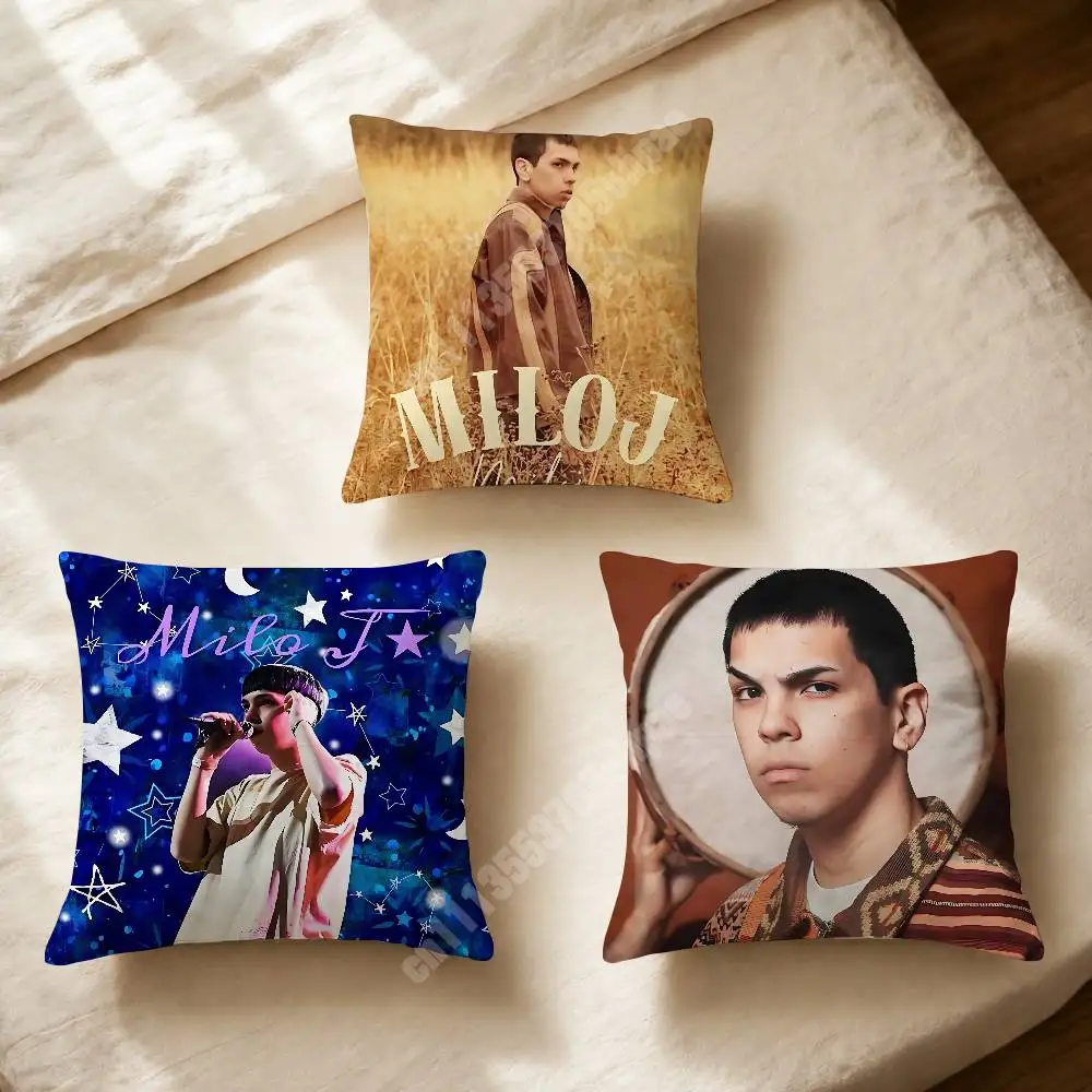 M-Milo J 111 En Dormir Sin Madrid Printed Pillow Cover Sofa Couch Cozy Holiday Party Furnishing Household Gift
