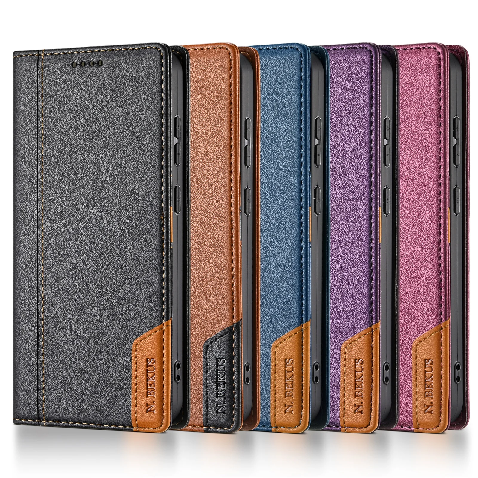 Откидной сильный чехол для магнитной карты Solt Business для Google Pixel 9 Pro XL 10 8A 9A Бизнес-сумка с блокировкой RFID Карманная подставка