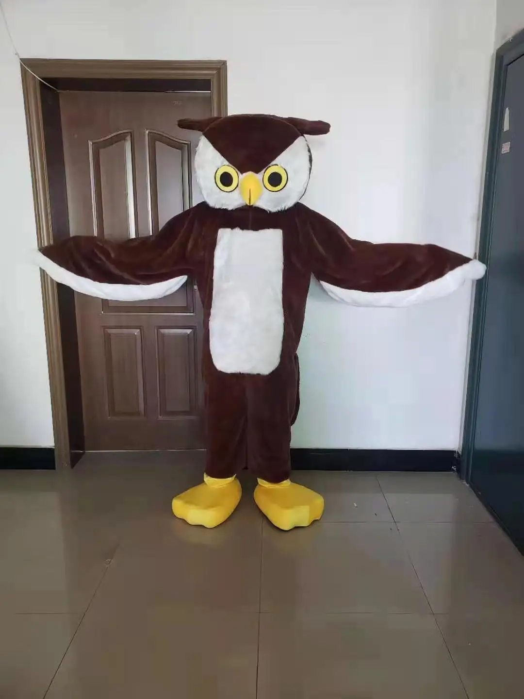 owl Mascot Costume Adult Super Cartoon Character Outfit Attractive Suit Plan Birthday Gift Free Shipping