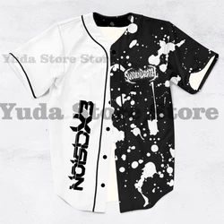 Svdden Death Excision Rave Baseball Jersey for EDM festivals