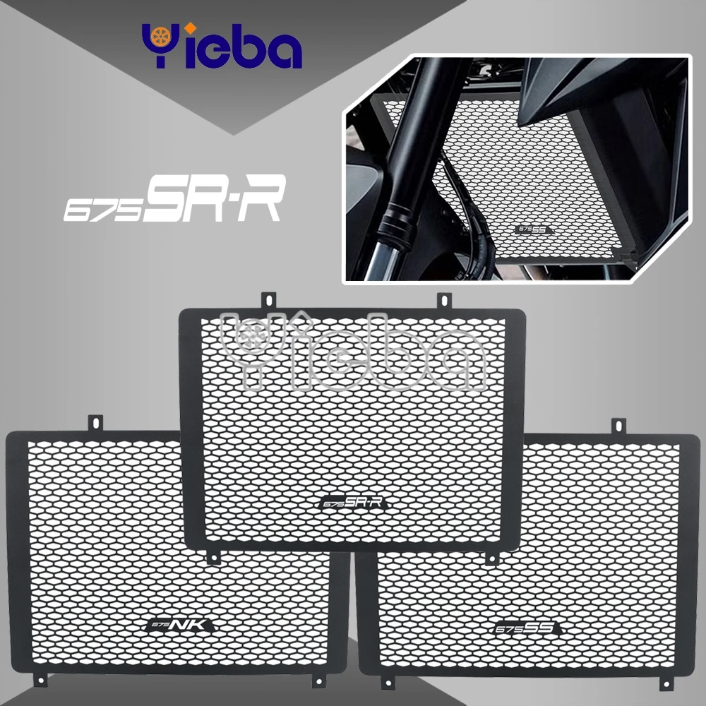 

675NK 675SR-R NK675 2024 2025 2026 For CFMOTO CFmoto Motorcycle Radiator Grille Guard Protection Cover Accessories 675 NK SS SRR