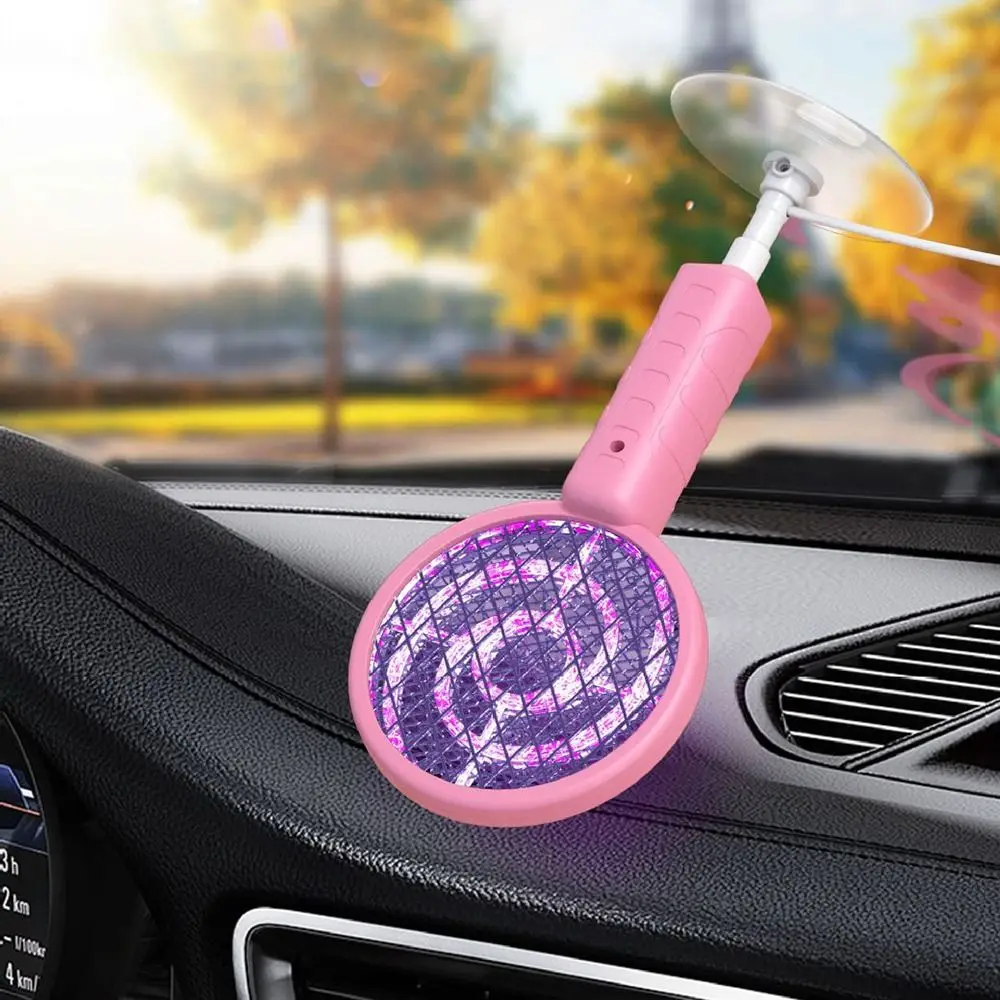 USB صغير منشة البعوض شفط كأس صدمة كهربائية مضرب الحشرات ضوء الأشعة فوق البنفسجية مع كابل بيانات 2 متر المادية البعوض فخ مضرب #3