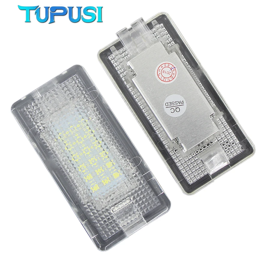 

2Pcs for BMW X5 E46 E39 E84 E90 E91 E92 E53 F01 F02 E61 E60 Led Footwell Luggage Trunk Interior Light Glove Box Lamp No Error