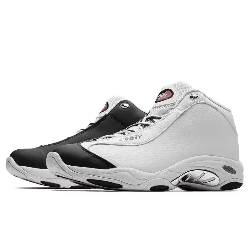 

2026 Original Brand Youth Basketball Training Shoes Top Quality Sports Basketball Shoe Leather Model Middle Help Basketball Boot
