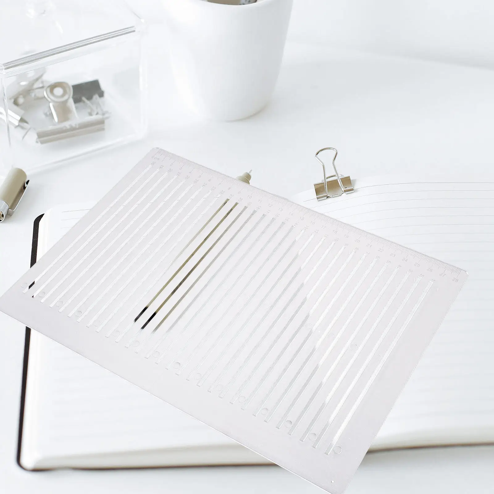 

Exam Drawing Ruler 30Cm Clear Plastic Ruler for Postgraduate Entrance Test Office School Supplies Measuring Tools