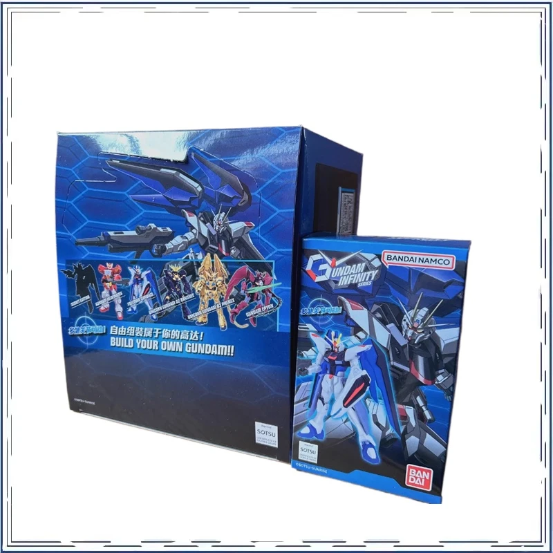 

BANDAI GUNDAM Assembly Model Blind Box Active Joint Collection Ornament Holiday Gifts Action Figure Model Toys