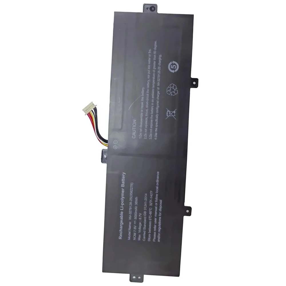 Laptop Battery For GEO For GEOBOOK 240 NV-3278128-2S(3582276) 7.6V 5000mAh 38Wh New