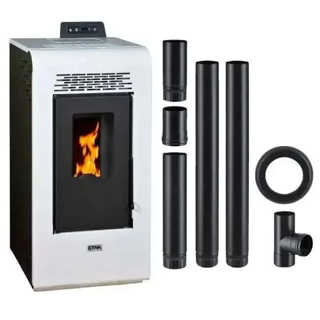 2025 hot sale Wholesale easy to use European automatic wood pellet stove with large heat output and temperature control function