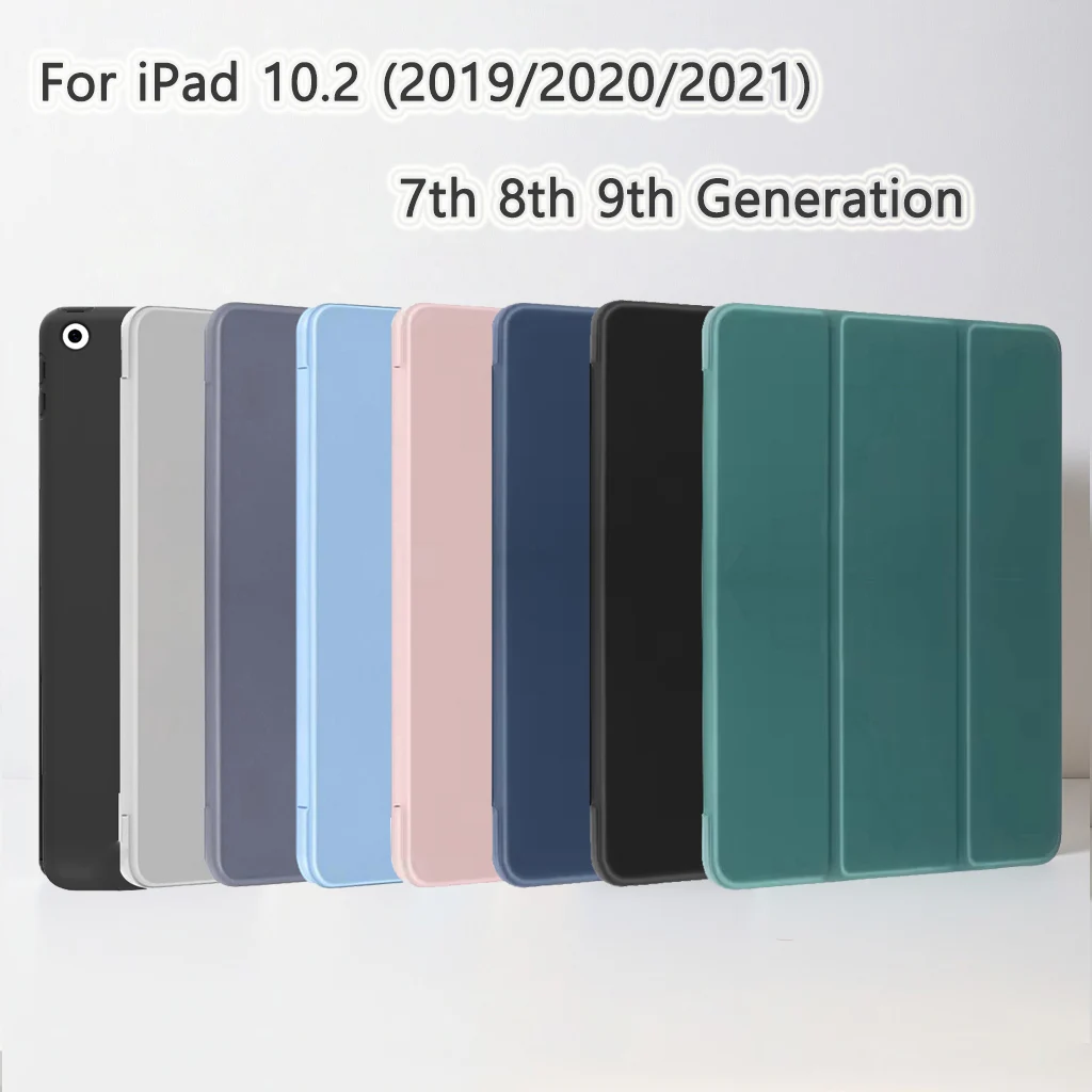 

Для Apple iPad 10,2, 7-го, 8-го и 9-го поколения, магнитный откидной смарт-чехол с автоматическим пробуждением и сна для iPad 7, 8, 9, 2019 20220 2021