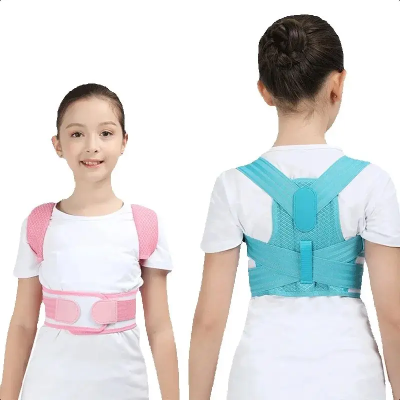

Детский корректор осанки спины, ортопедический корсет, коррекция плеч, поясничной поддержки талии для детей-подростков, выпрямляющий верхний пояс