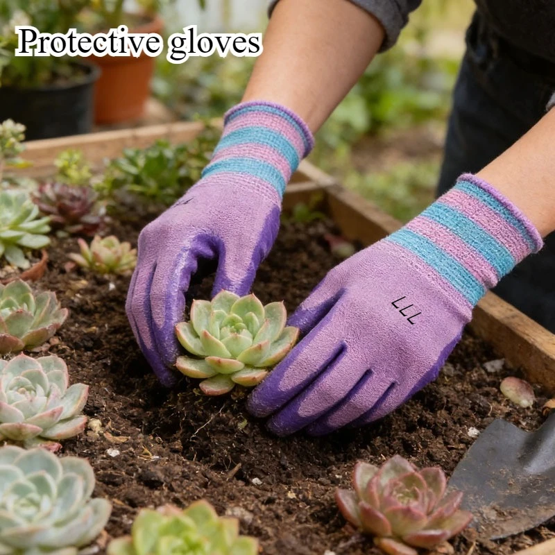 

High Appearance Level Durable Breathable Construction Site Labor Gloves Suitable Moving Brick Doing Farm Work Comfortable Gloves