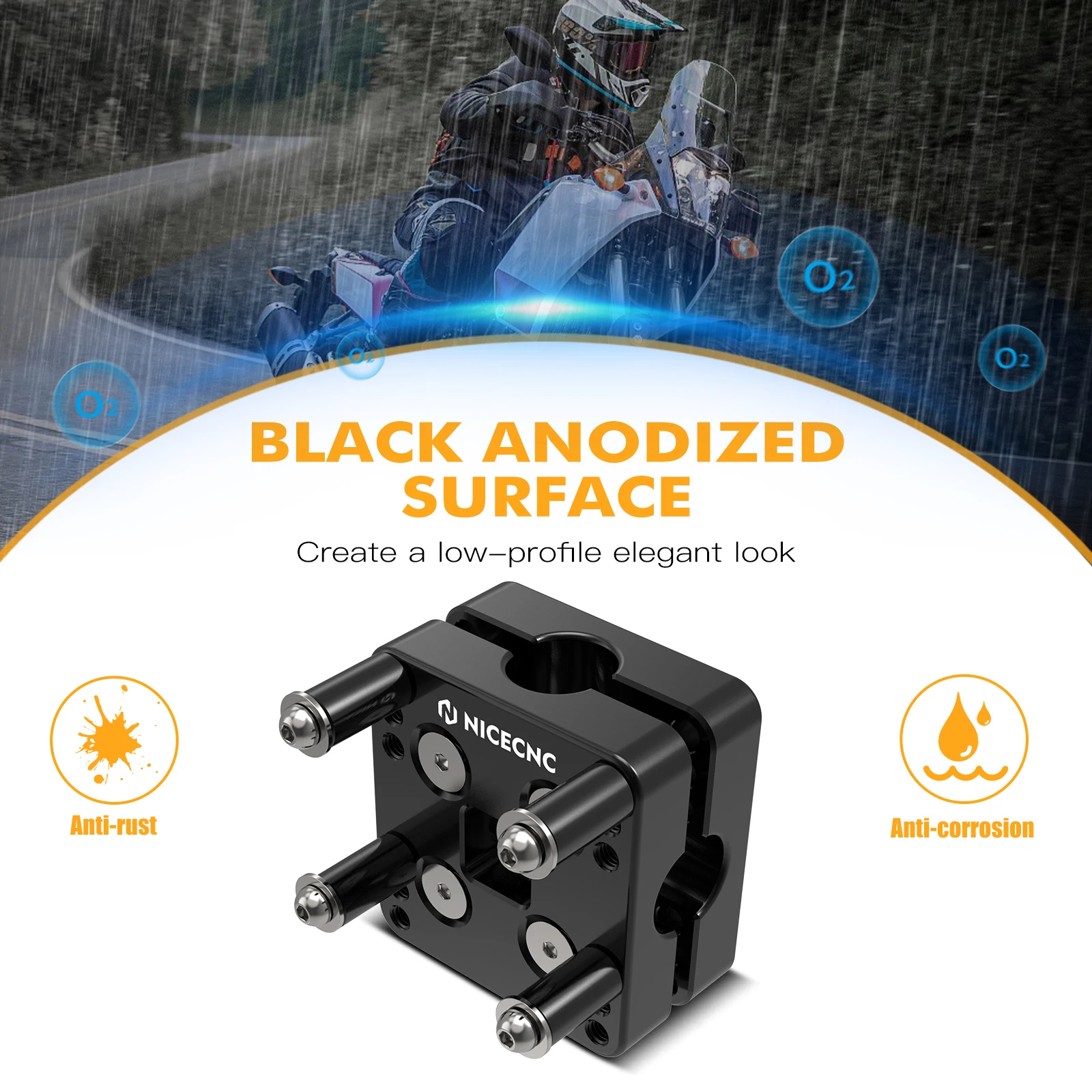 (EU-Lagerbestand) Für BMW R1250GS Adventure 2018-2024 R1250GS 2018-2023 12MM Navigationshalterung GPS-Halter R1200GS/Adventure 2013-2018 – Detail 3