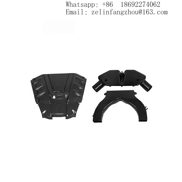 100% Dry Carbon Fiber Cold Air Intake System For Alfa Romeo 2.9T High Performance Airspeed Brand