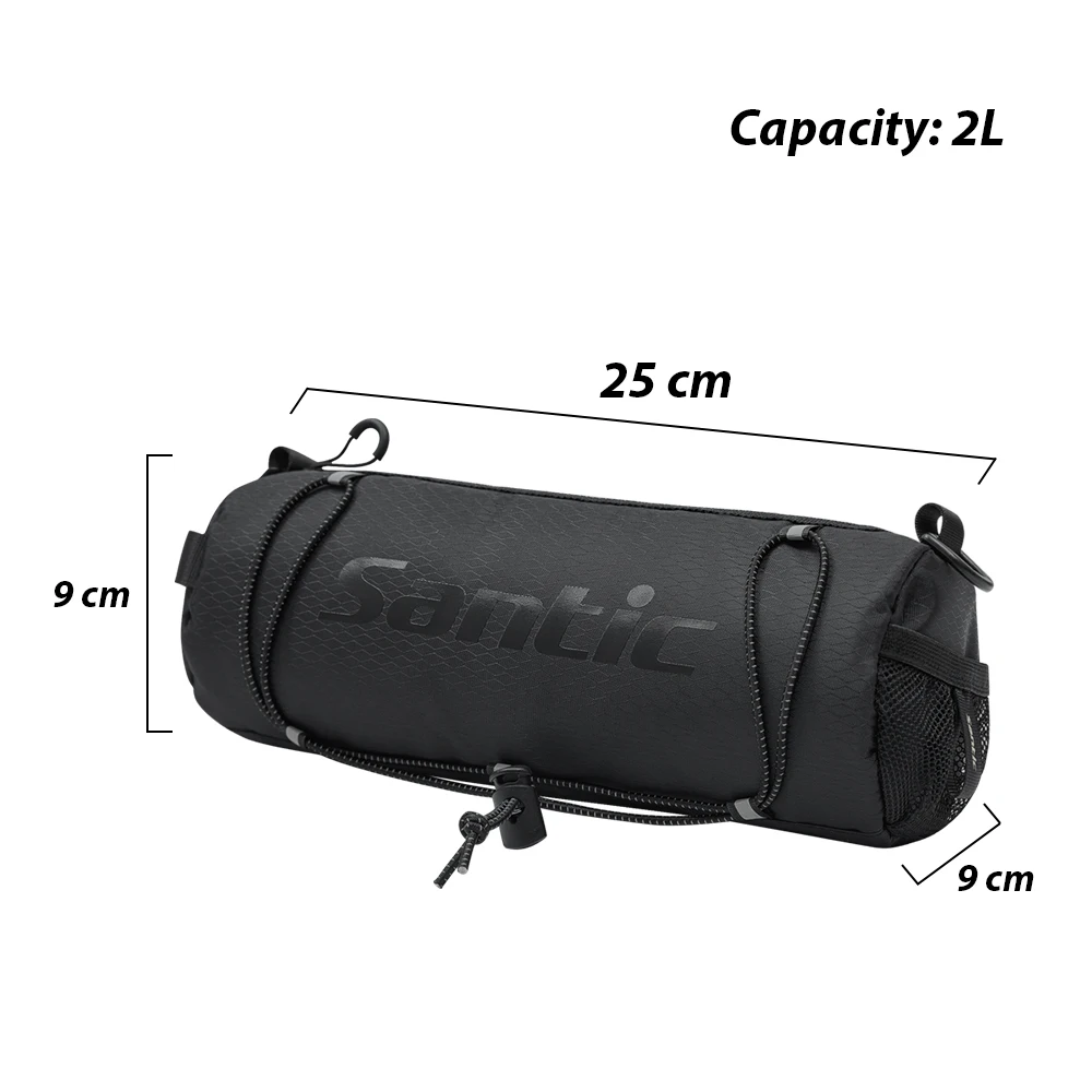 Santic Cycling Bag Road Mountain Bike Bicycle Multifunctional Waterproof Handlebar Bag