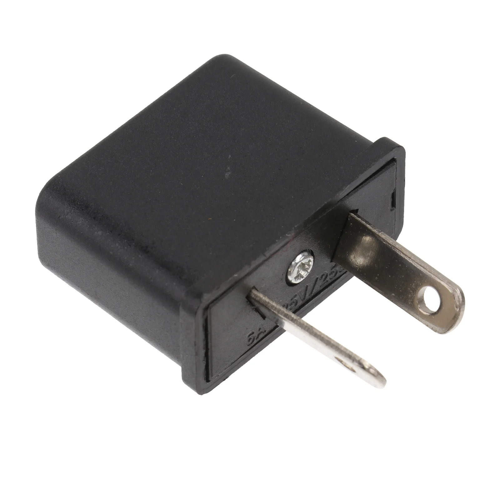 

Australia to USA Power Adapter Compact Portable Plug Converter 2 Prong Flat Pin Universal Voltage 2 5 250V Safe ABS Material