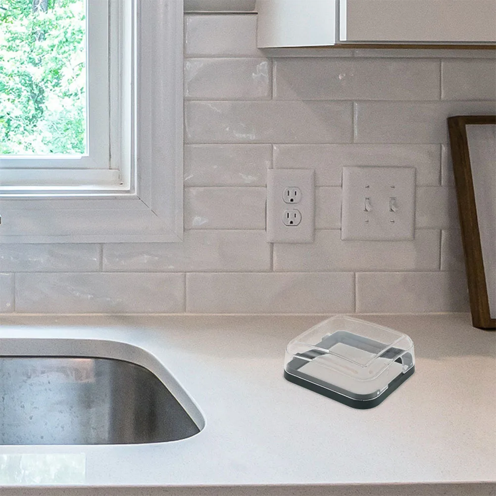 

2Pcs 86-Type Waterproof Outlet Cover Self-Adhesive Splash-Proof Socket Protector for Bathroom Kitchen Home Socket Cover