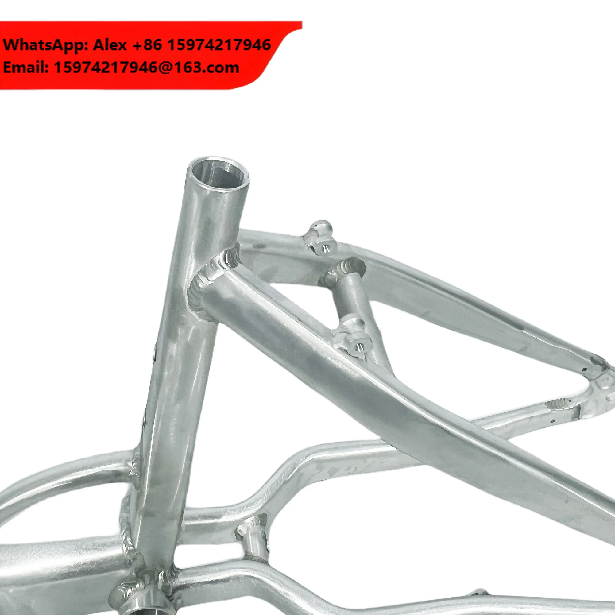 Alloy Road Bicycle Frame 20-Inch EBike/EU Fat Bike Frame For MTB Use Cycling Parts With Battery Box