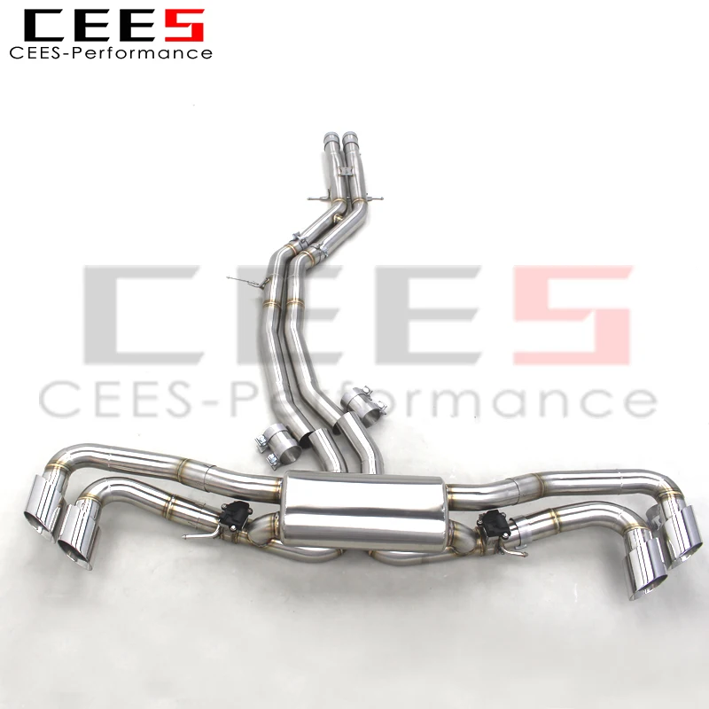 CEES  Tuning Valve Exhaust  For Lamborghini URUS 4.0 2018-2023 Stainless Steel Exhaust Catback Pipes