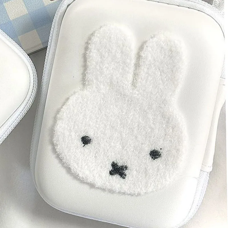 Cute Miffy Camera Storage Bag Shockproof Hard Shell Portable Zipper  Protector Pouch Travel Outdoor Carry Bag Kawaii Gifts view 2