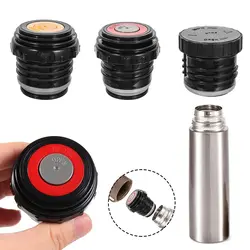 1PC New Vacuum Bottle Cover Stopper Thermal Cup Lid plug Thermos Mug Stopper Lid Replacement for Outdoor Camping Travel Tools