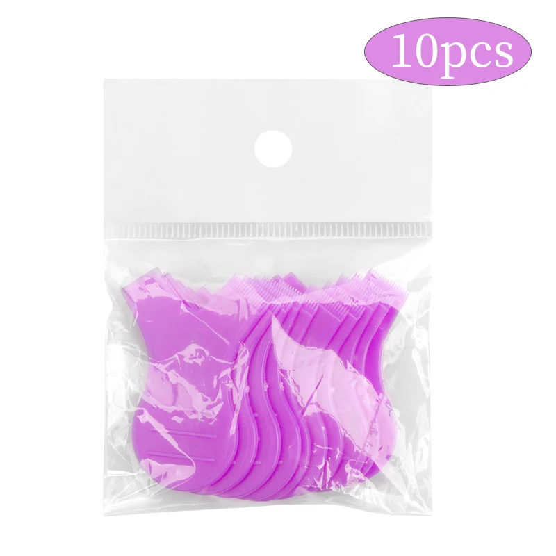 10 Pcs Reuseable พลาสติก Eyelash แปรงทำความสะอาด Y รูปร่าง Grafted ขนตามาสคาร่าแปรงขนตา Extension แต่งหน้าเครื่องมือ