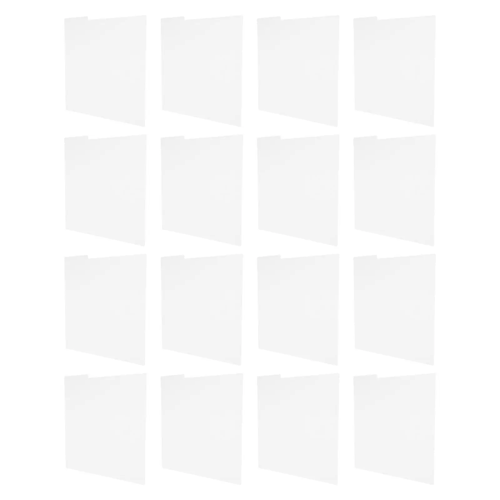 

Набор из 16 органайзеров для виниловых пластинок: разделители из ПВХ с индексными карточками для полок, решения для сортировки винила, защита от царапин