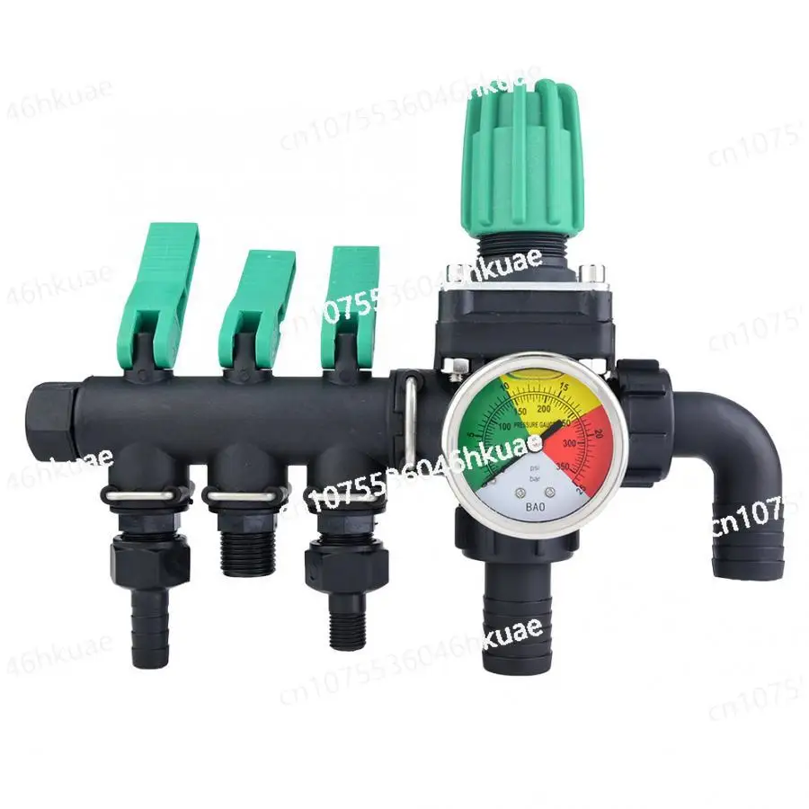 Agriculture Tools Agricultural Sprayer Control Shut Off Valve 3 Way Water Splitter Lead