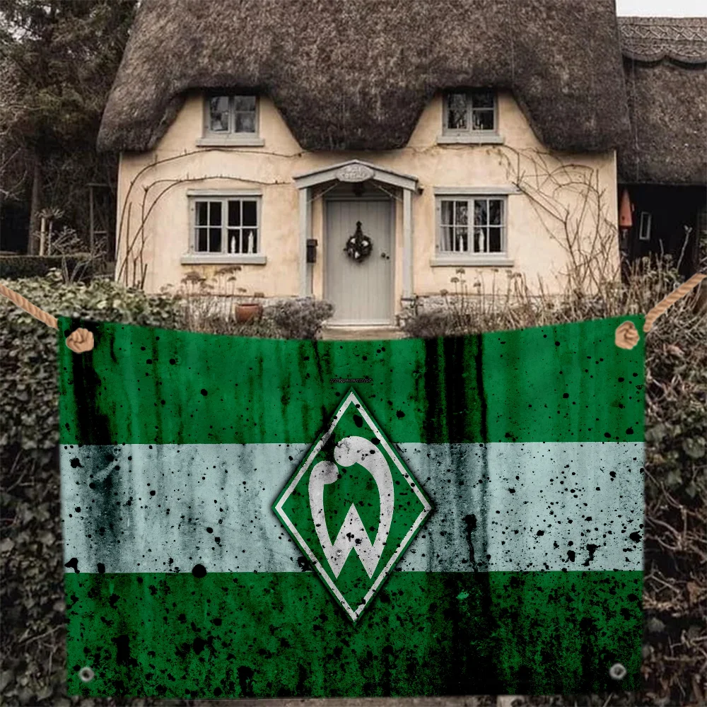 Double Penetration Flag SV Werder Bremen Outdoor Decor Home Garden Flags for Bedrooms Flag to Hang Tapestry Custom Fall Banners