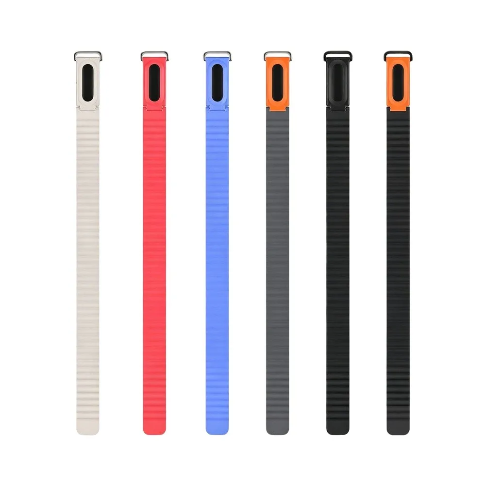 Silicone Watch Strap For Fitbit Air - Stylish & Comfortable Fit! Classic Pattern Magnetic Watch Strap, Silicone Wristband Strap