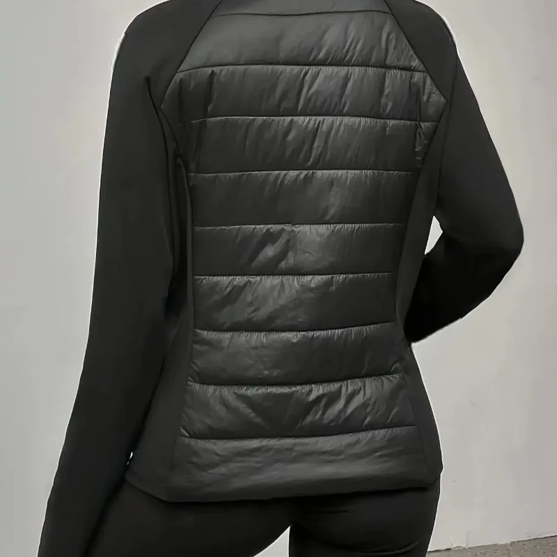 2025 Autumn and Winter New Women's Thick Lined Cotton Jacket Zipper Hooded Coat