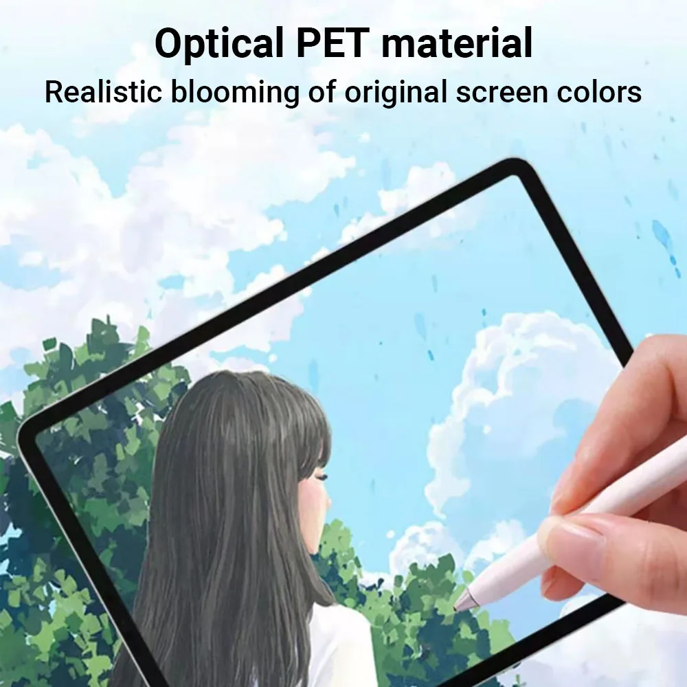 Anti-Glare Matte Drawing Screen Protector For Apple iPad Pro Air 13 11 Mini 6 5 4 PET Writing Film Screen Guard for Handwriting