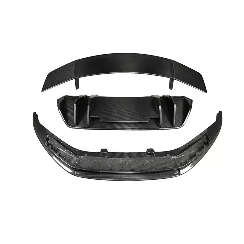 

V Style Carbon Fiber Body Kit for Audi R8 V10 Carbon Fiber Front Lip Rear Diffuser Rear Spoiler 2017-2020