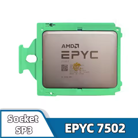 CPU AMD EPYC 7502 7nm 32 núcleos 64 threads 2,5 GHz 128 MB 180 W soquete SP3 para servidor de placa principal H11SSL-i CPU 7502