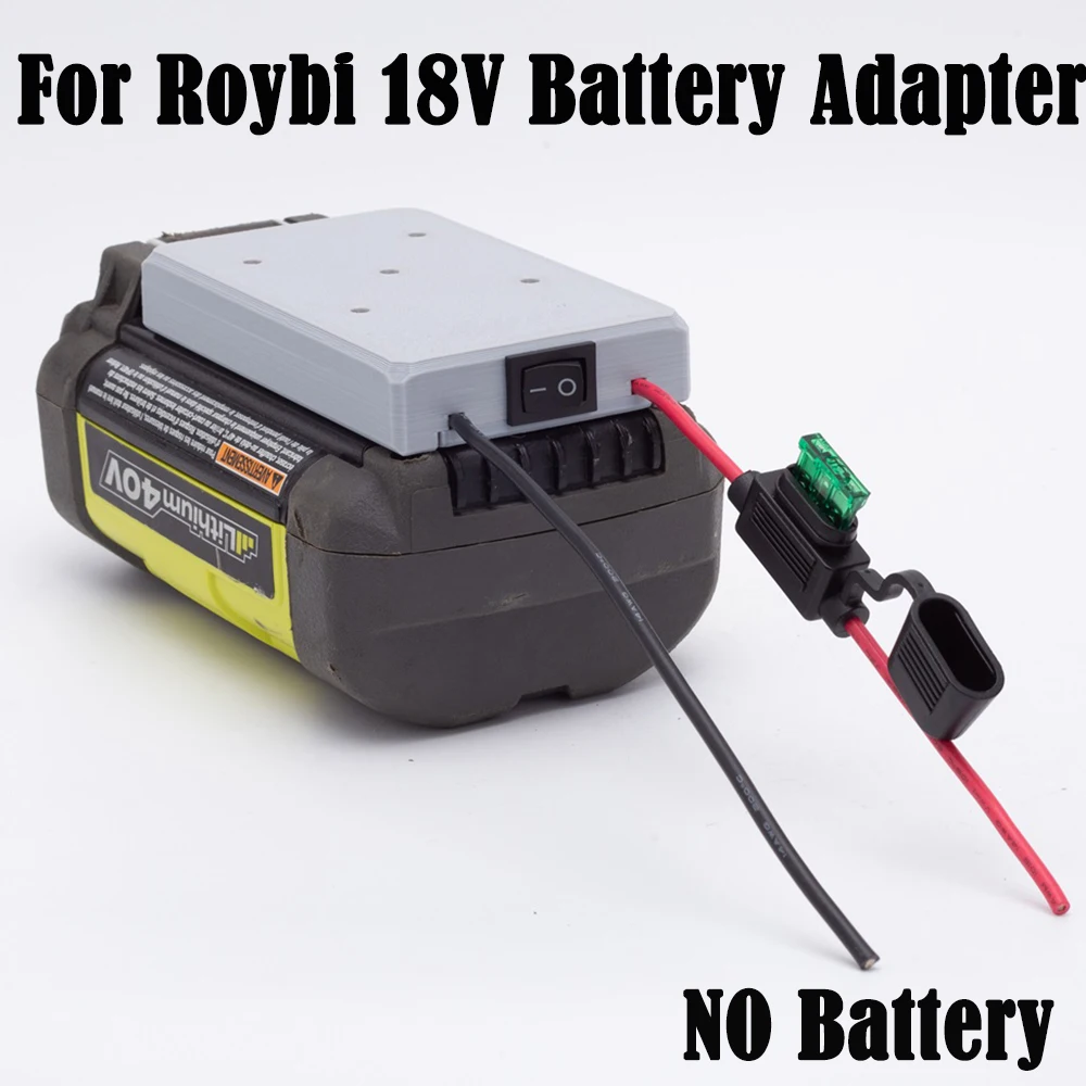 Battery DIY Adapter Converter For Roybi 40V Li-Ion Battery Dock Holder Power Wheel Battery Converter for Rc Car,Rc Truck