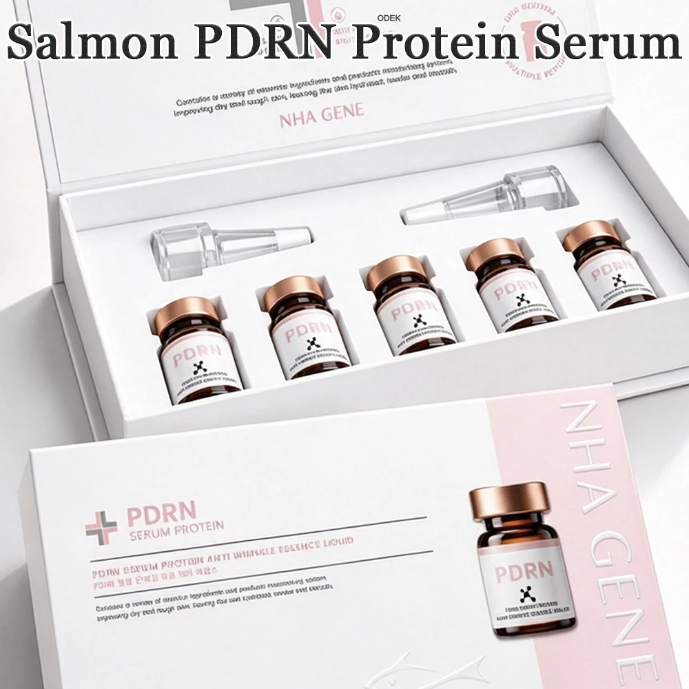 Facial Salmon PDRN Protein Ampoule Skin Booster Serum Wrinkle removal Repairs Sensitive Skin Barrier Hydrating Firming Skincare