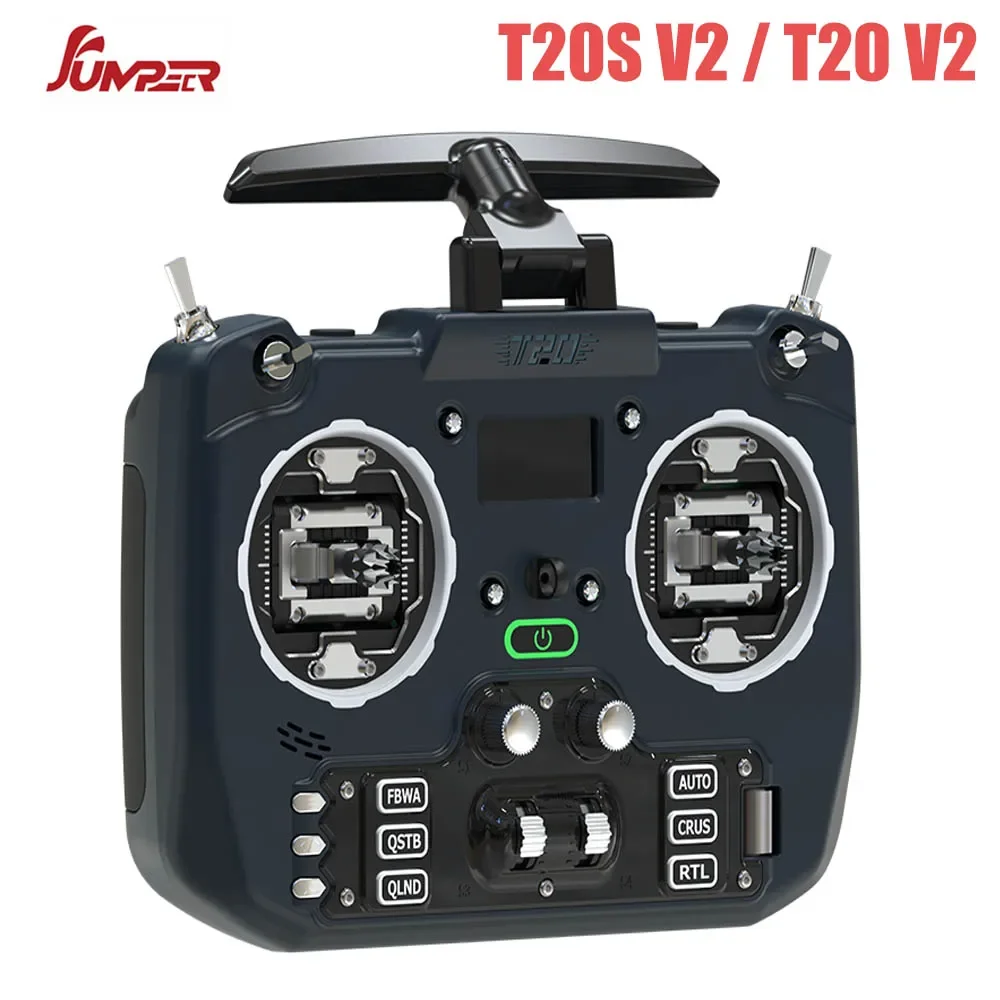 

Jumper T20S T20 V2 ExpressLRS ELRS 2.4GHz / 915MHz Hall/RDC90 Sensor Gimbal EdgeTX Radio Transmitter for FPV RC Racer Drone