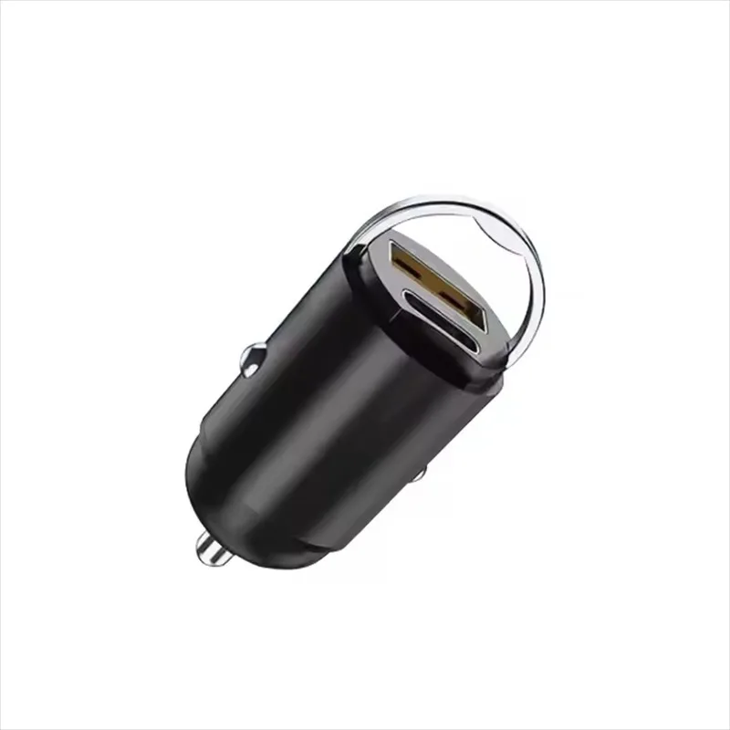 

Mini Car Charger Compact Space Saving Fast Charging Universal Vehicle Compatibility For Phones Tablets