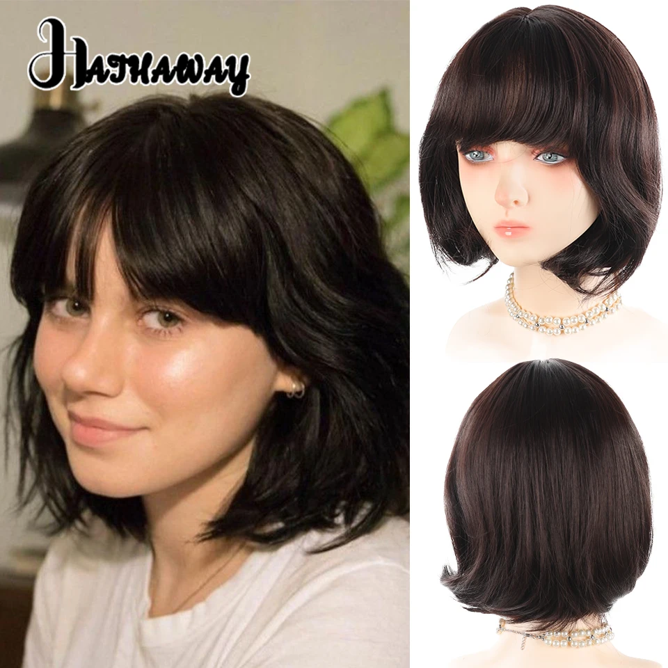 

Короткие вьющиеся волосы из синтетического волокна милые и озорные, подходят для женщин с мягкими волосами и подходят для повседневного ушей