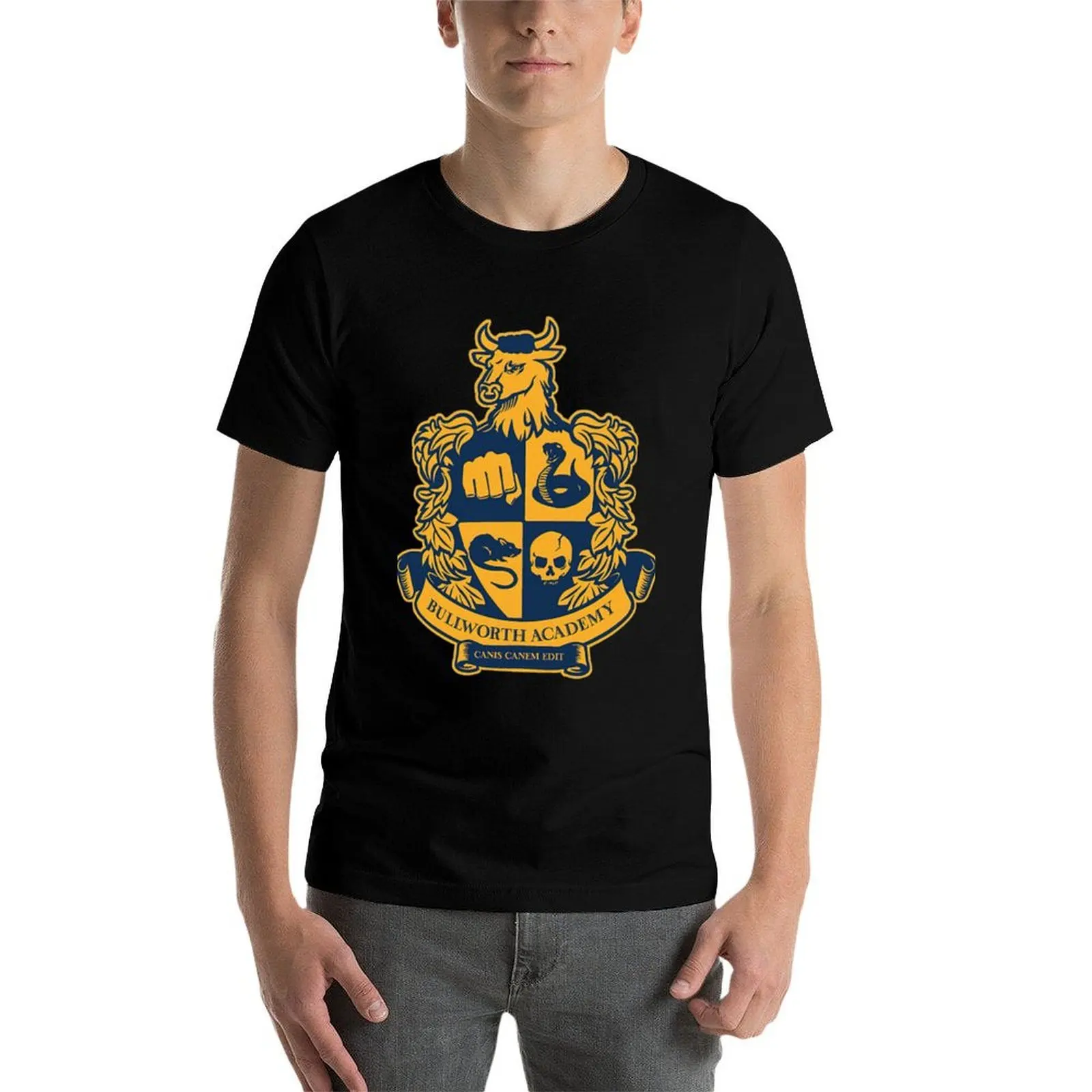 

Bully/ Bullworth Academy Sticker and more T-Shirt man t shirt cotton t shirts for man cotton soft T-Shirt