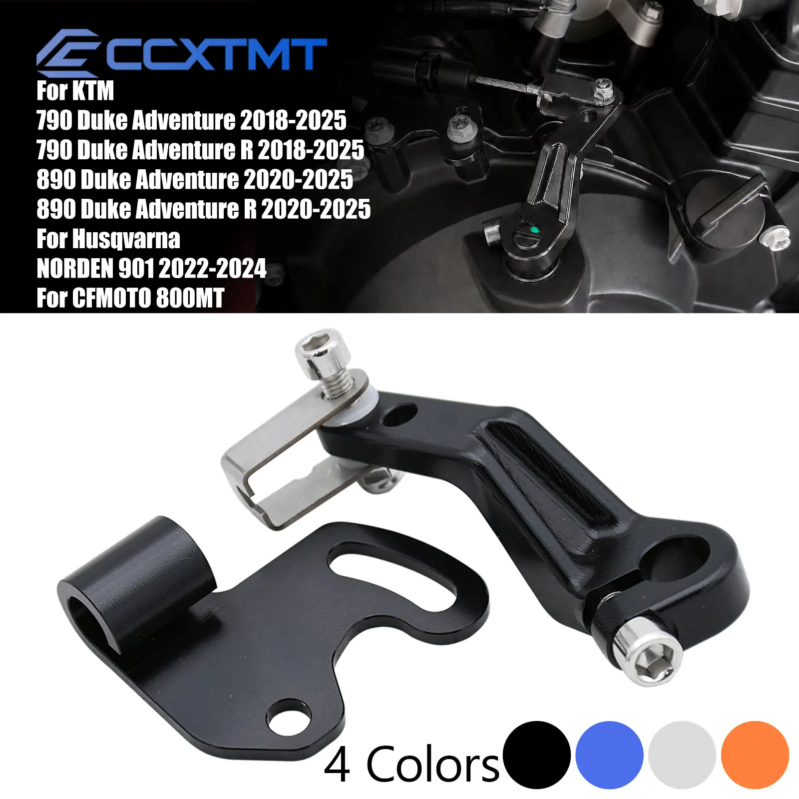 Motorcycle One Finger Clutch Lever Clutch Arm Effortless Protection For CFMOTO 800MT For KTM 790 890 Duke Adventure R 2018-2025
